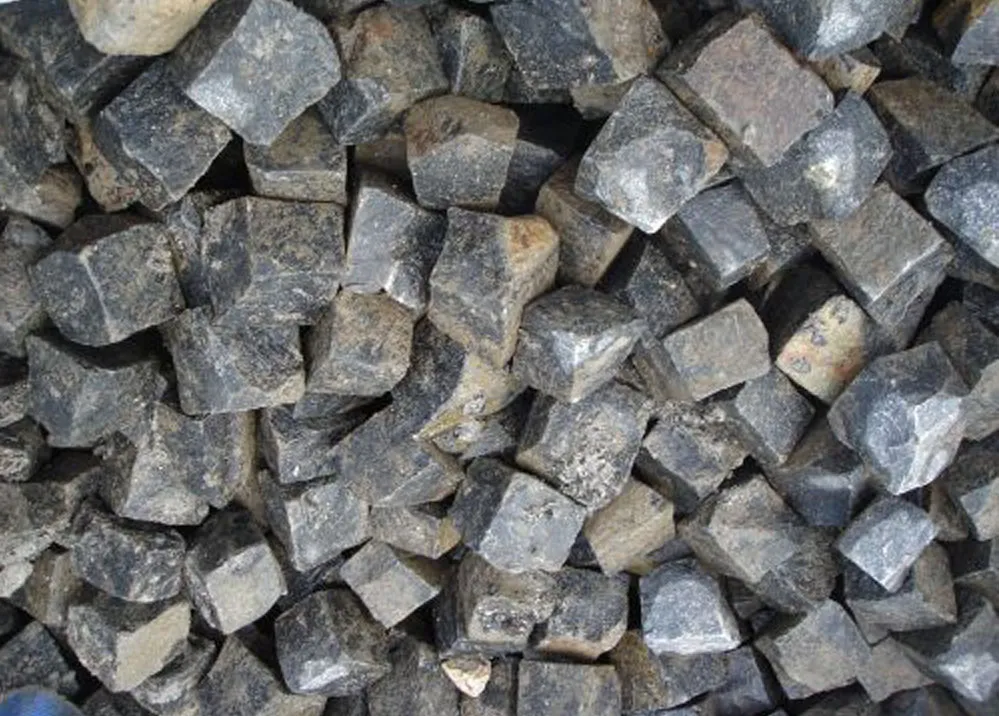 Basalt blau Pflastersteine
